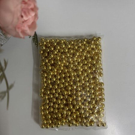 لولو حبة كاملة حجم وسط لون دهبي مميز