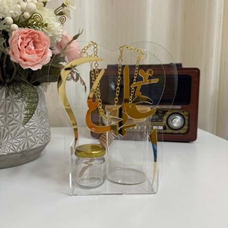 كيس اكريليك حجم كبير شكل سن