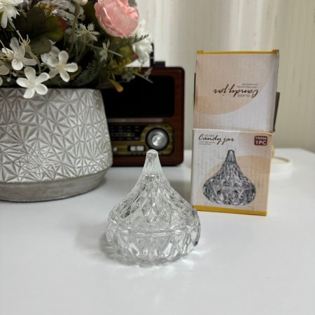 سكرية زجاج شفاف