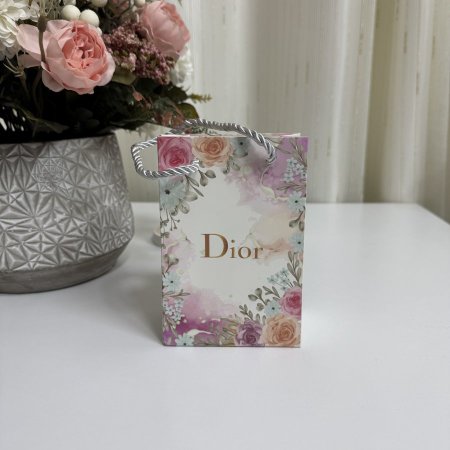 كيس كرتون "تصميم ديور ورد"